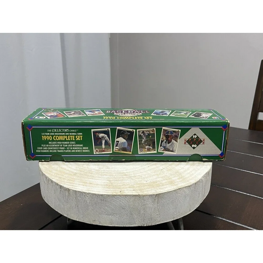 1990 Upper Deck Baseball Complete Set Open Box Mint Cards 800 Holograms Griffey